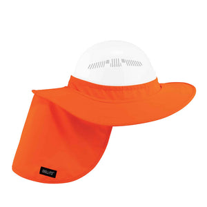 Chill-Its 6660 Hard Hat Brim With Neck Flap, Orange image