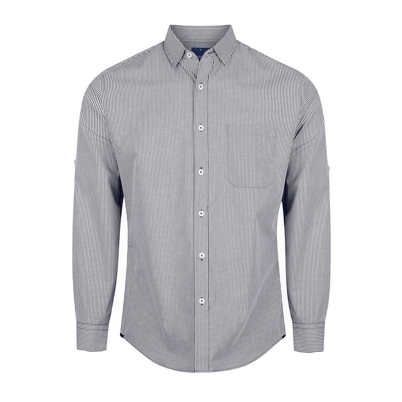 Load image into Gallery viewer, Westgarth Gingham Long Sleeve Slim Fit Shirt
