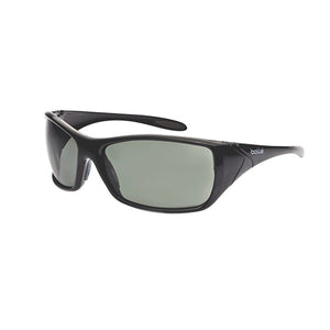 Bolle Voodoo Polarised Safety Glasses: Green/Grey image