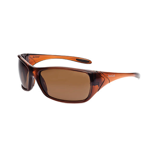 Bolle Voodoo Polarised Safety Glasses: Brown