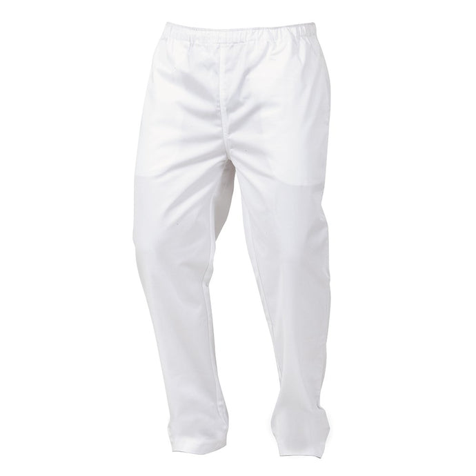 Workzone Polycotton Food Industry White Trouser