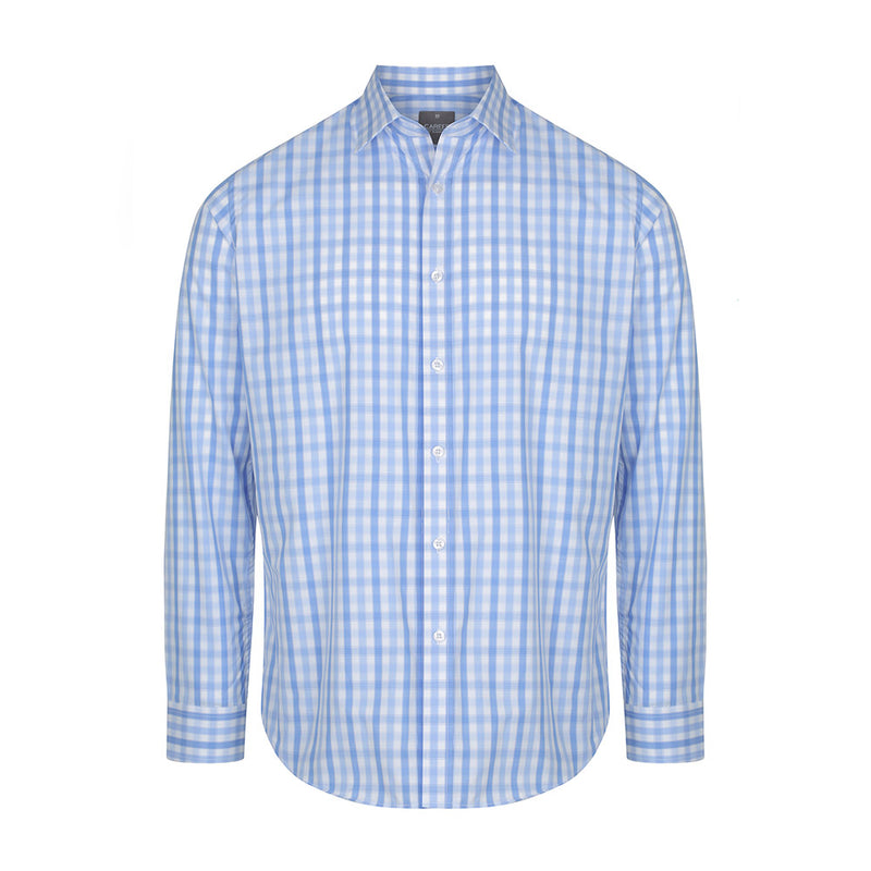 Load image into Gallery viewer, Foxton Mens Tonal Check Long Sleeve Shirt
