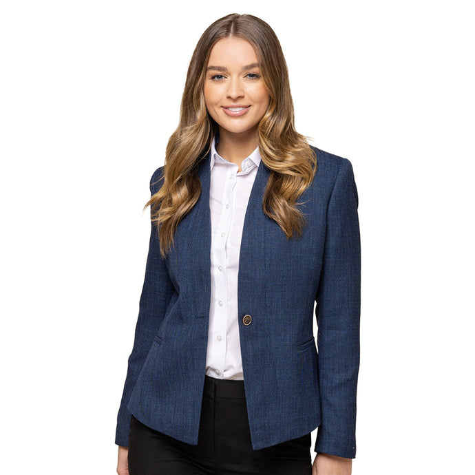 Claremont Womens Textured Crop Jacket