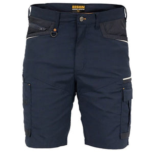 Bison Lightweight Stretch Shorts, Navy image