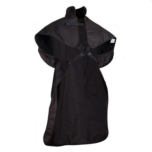 Oilskin Butterfly Cape with Lined Shoulders