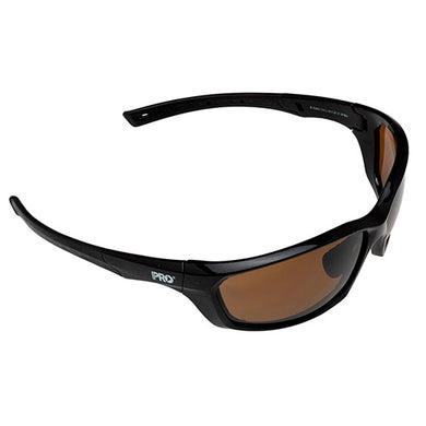 Pro Surge Polarised Safety Glasses: Brown