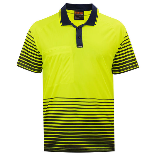 Bison Hi Vis Polyester Polo Shirt