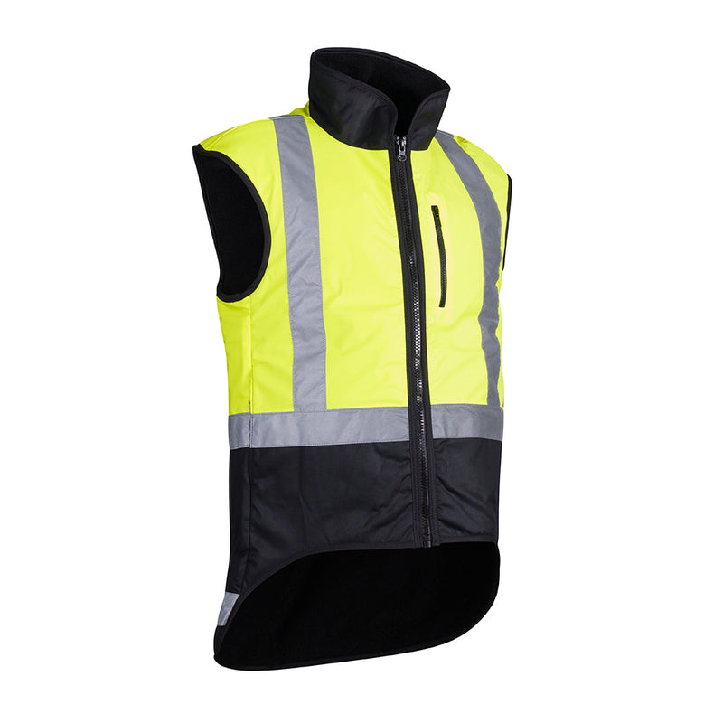 Load image into Gallery viewer, Hi Vis Wax Oilskin Sleeveless Vest
