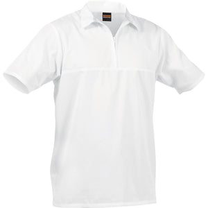 Workzone Lightweight Food Industry White Zip Jerkin image