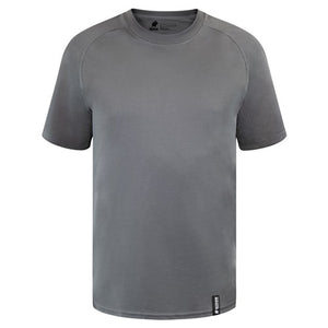 Bison Recycled Polyester T-Shirt, Grey image