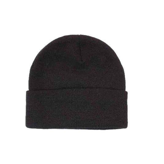 Acrylic Beanie with Thinsulate Lining, featuring a 70gm acrylic yarn construction, 8.66 inches in height and width, with a 2.56-inch roll-up, designed for warmth and comfort, ideal for safety wear.