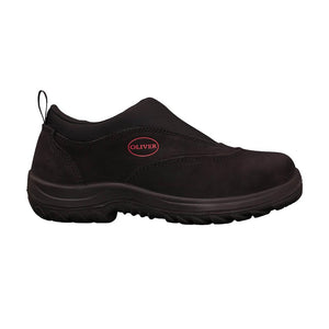 Oliver 34-610 Sports Slip On Safety Shoe, Black image