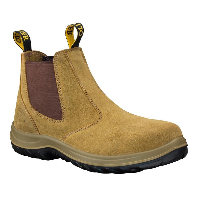 Load image into Gallery viewer, Oliver 34-624 Elastic Side Slip on Safety Boot, Beige
