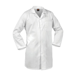 Bison Food Industry Domed Dust Coat, White image