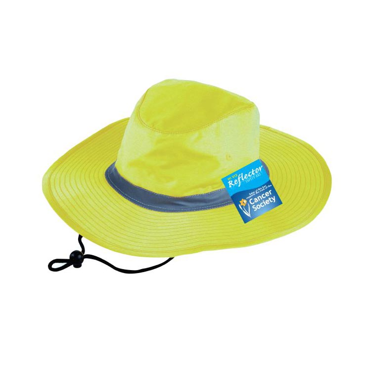 Load image into Gallery viewer, Hi Vis Wide Brim Reflector Hat

