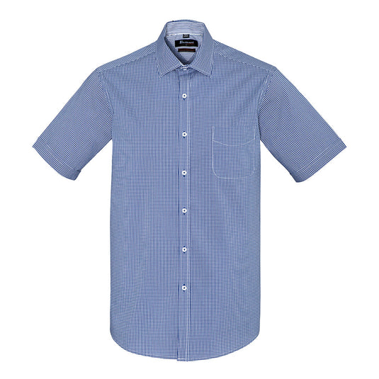 Biz Mens Newport Short Sleeve Shirt