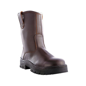 Howler Everest Rigger Slip On Safety Boots, Brown image