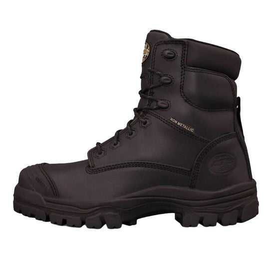 Oliver 45-645Z 150mm Zip Sided Safety Boot, Black