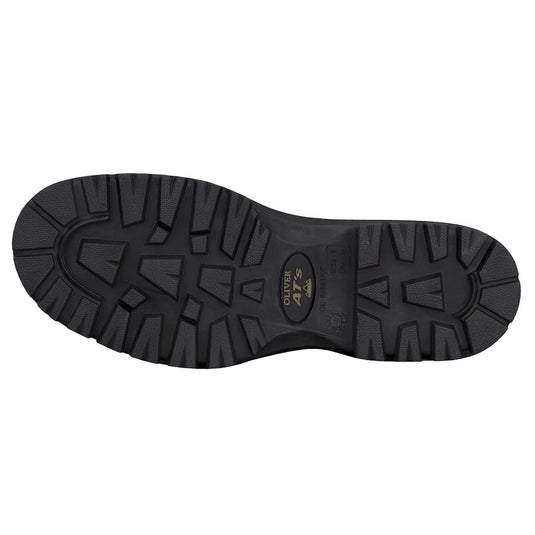 Oliver 45-645Z 150mm Zip Sided Safety Boot, Black