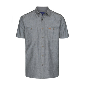 Icon Industrial Chambray Short Sleeve Shirt image