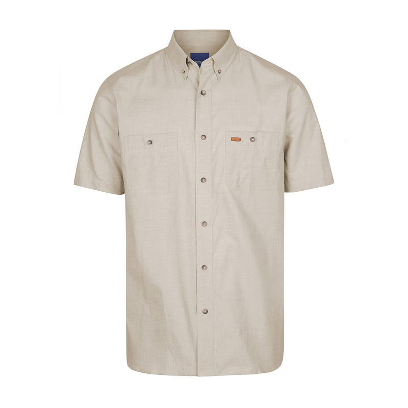 Load image into Gallery viewer, Icon Industrial Chambray Short Sleeve Shirt
