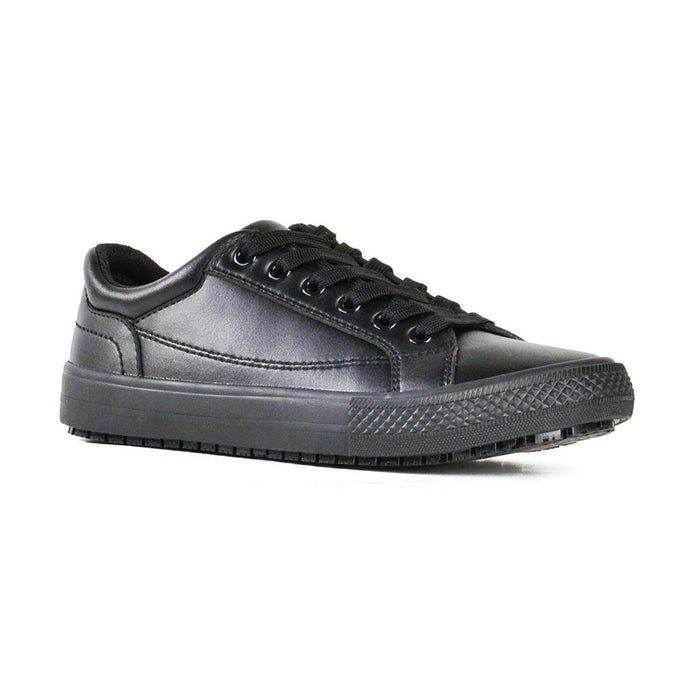 Bata Raven Slip Resistant Shoe, Black (Non-Safety)