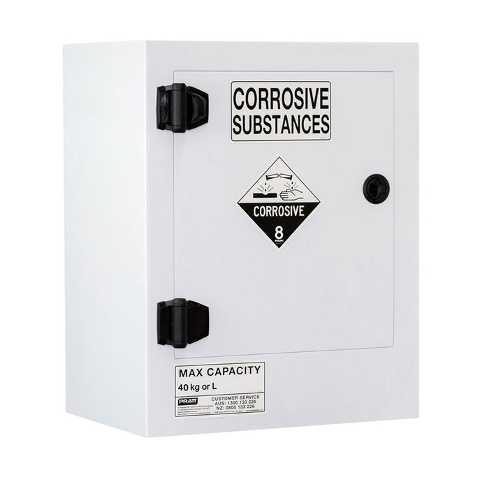 Pratt 40L Polypropylene Corrosive Substances Storage Cabinet