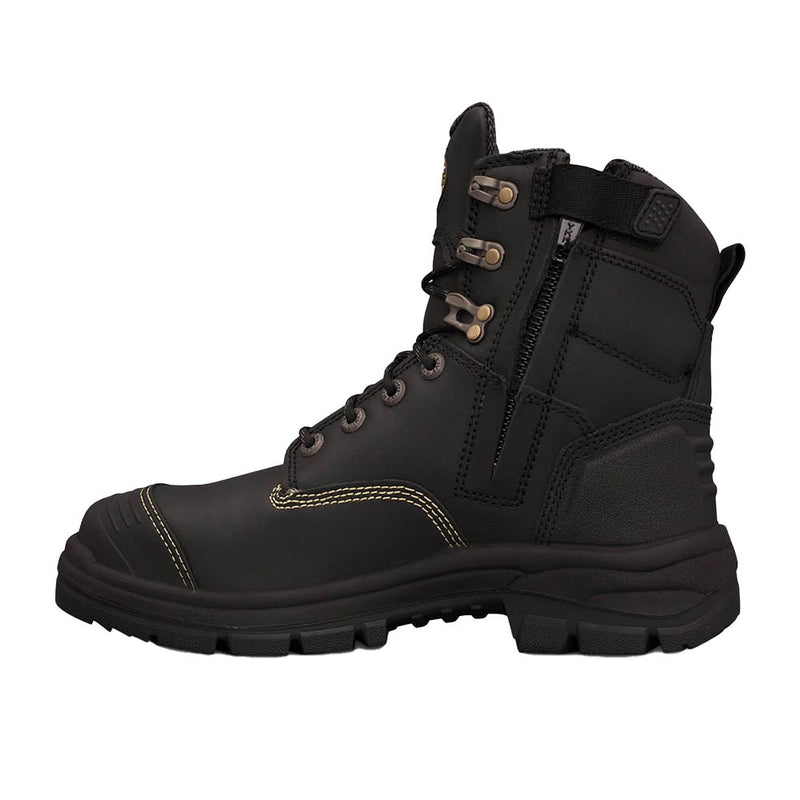 Load image into Gallery viewer, Oliver 55-345Z 150mm Zip Sided Safety Boot, Black
