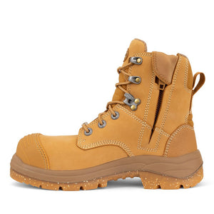 Oliver 59-432Z Womens 150mm Zip Sided Boot, Wheat image