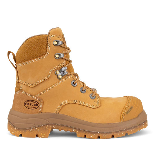 Oliver 59-432Z Womens 150mm Zip Sided Boot, Wheat