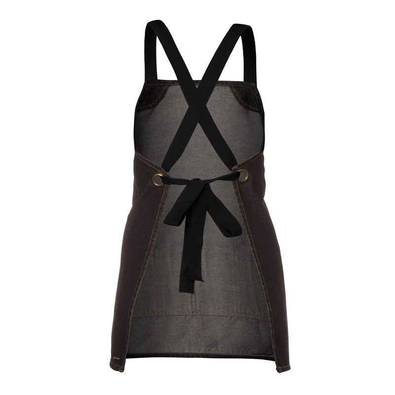 Load image into Gallery viewer, JB&#39;s Cross Back Bib Denim Apron (Without Strap)
