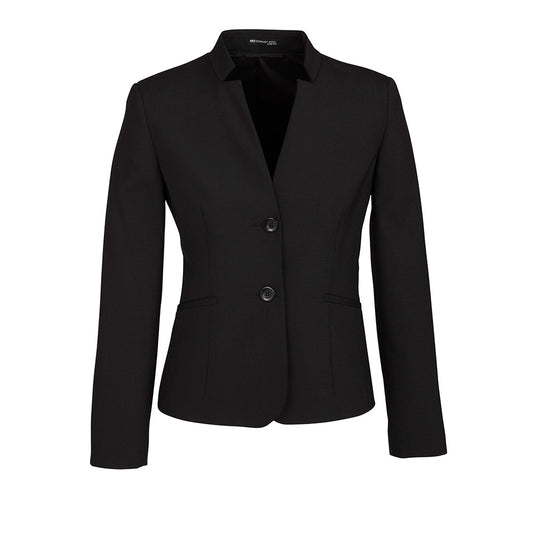 Biz Womens Comfort Wool Stretch Short Jacket