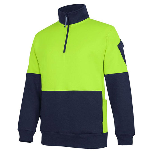 JB’s Hi Vis 350g ½ Zip Fleece
