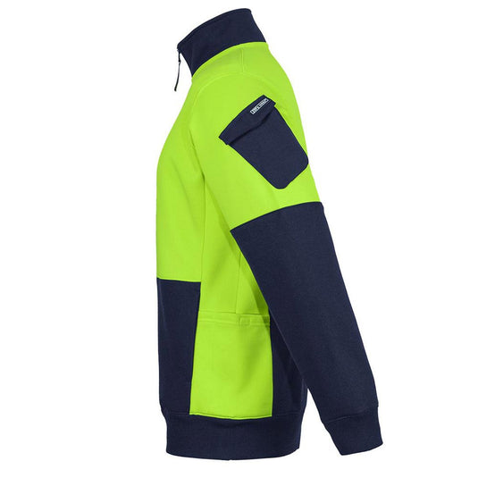 JB’s Hi Vis 350g ½ Zip Fleece