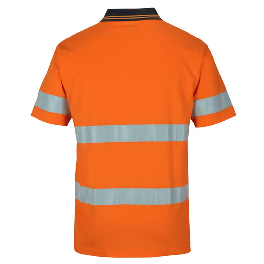 JB's Hi Vis Taped Short Sleeve Cotton Polo