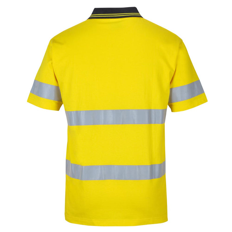 Load image into Gallery viewer, JB's Hi Vis Taped Short Sleeve Cotton Polo
