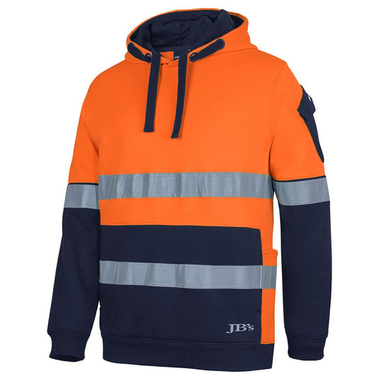 JB’s Hi Vis 350g Taped Pullover Hoodie
