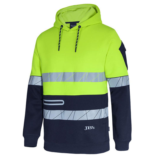 JB’s Hi Vis 450g Segmented Tape Pullover Hoodie