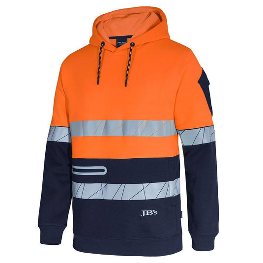JB’s Hi Vis 450g Segmented Tape Pullover Hoodie