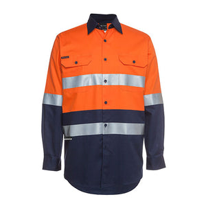 JB's Hi Vis Taped 190gsm L/S Work Shirt image