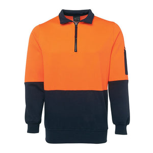 JB's Hi Vis Half Zip Polar Fleece Sweater image