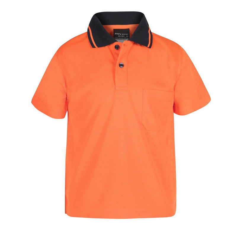 Load image into Gallery viewer, JB's Kids Hi Vis Traditional Polo Shirt
