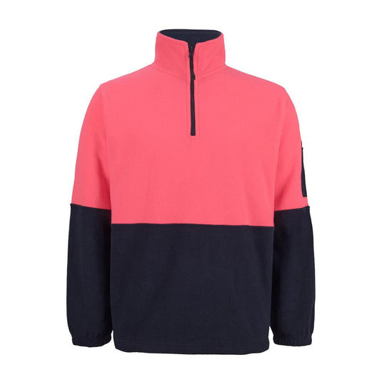 JB’s Hi Vis Half Zip Polar Fleece