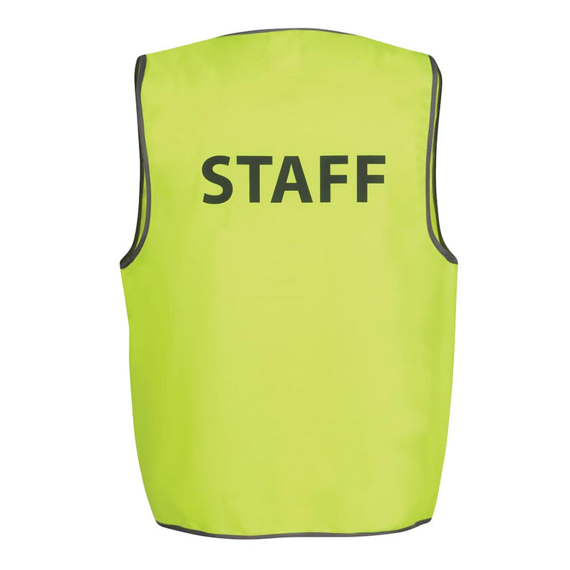 Load image into Gallery viewer, JB’s Hi Vis "STAFF" Safety Vest, Lime

