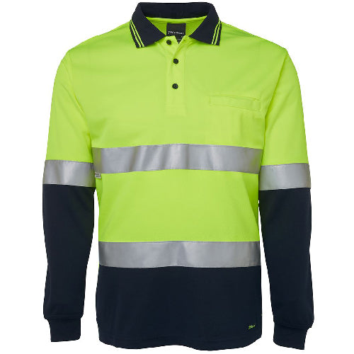 JB's Hi Vis Taped L/S Polo Shirt