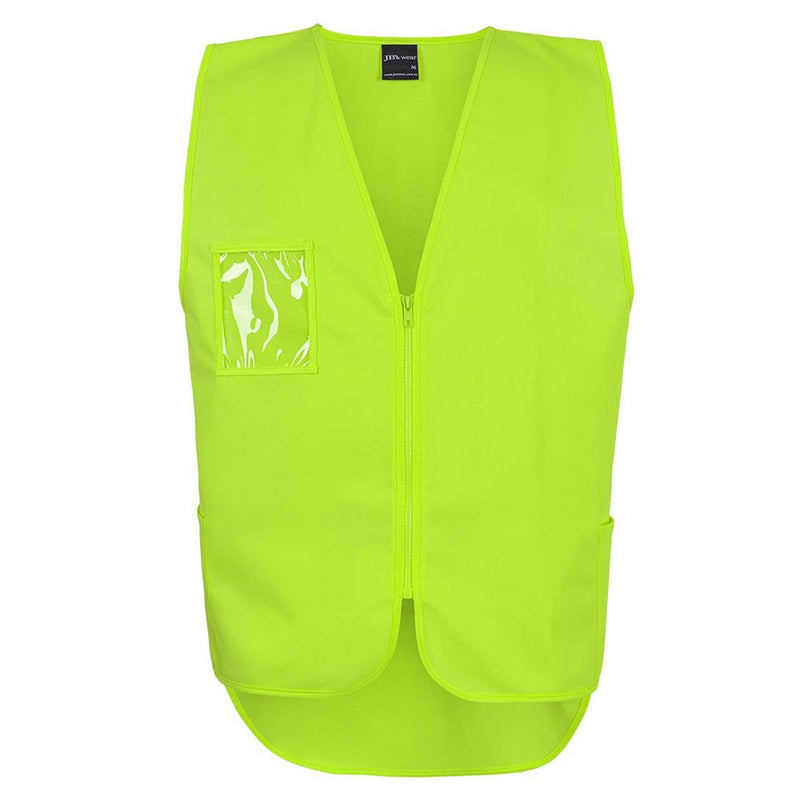 Load image into Gallery viewer, JB's Hi Vis Zip Drop Tail Safety Vest
