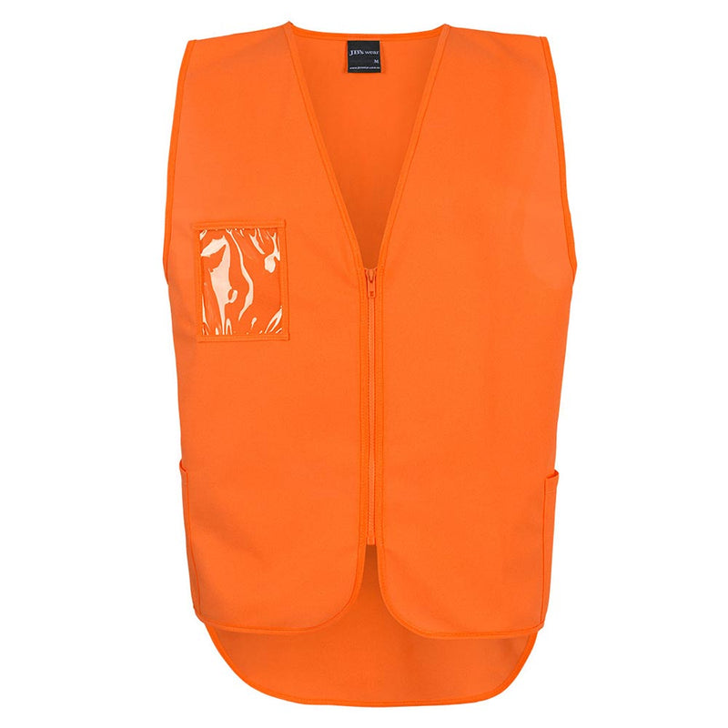 Load image into Gallery viewer, JB's Hi Vis Zip Drop Tail Safety Vest
