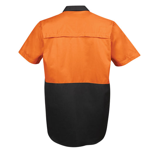 JB's Hi Vis Cotton S/S 150gsm Work Shirt