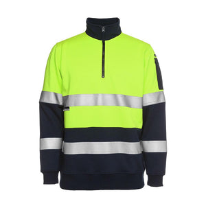 JB's Hi Vis Half Zip Taped Fleece Sweater image
