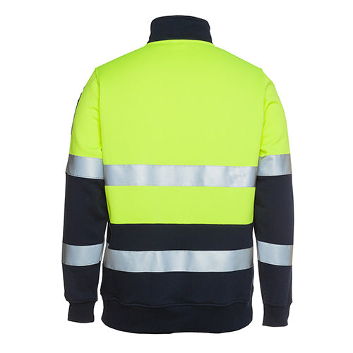 Load image into Gallery viewer, JB&#39;s Hi Vis Half Zip Taped Fleece Sweater
